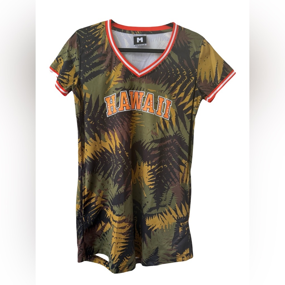 Hawaii’s Finest Camouflage T-Shirt Dress